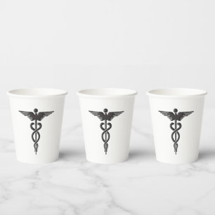 Caduceus Paper Cups