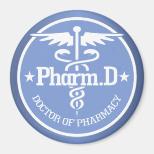Caduceus PharmD 2 Magnet