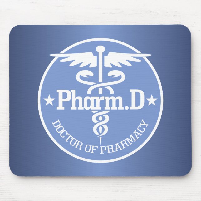 Caduceus PharmD 2 Mouse Mat (Front)