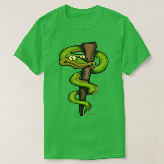 Caduceus Pocket T-Shirt (Design Front)