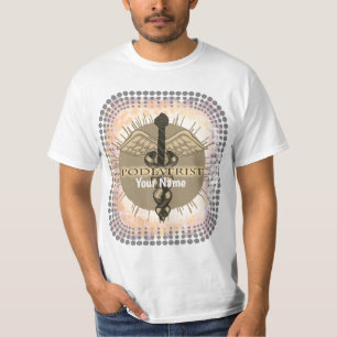 Caduceus Podiatrist t-shirt