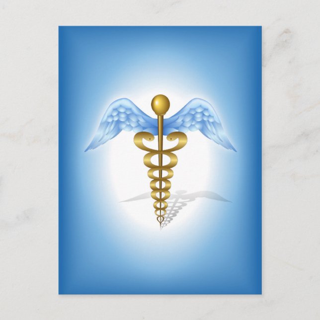 Caduceus Postcard (Front)
