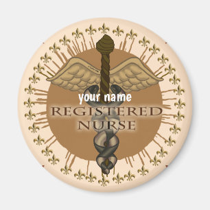 Caduceus Registered Nurse magnet