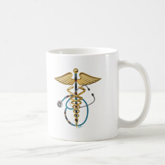 Caduceus & Stethoscope Coffee Mug