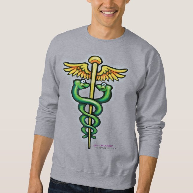 Caduceus Sweatshirt (Front)