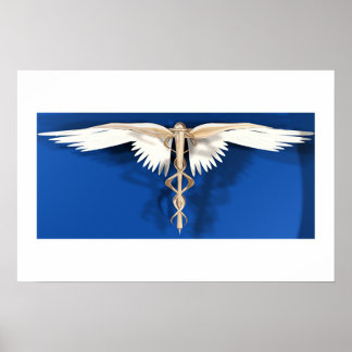 Caduceus -Symbol of the Healing Arts Poster