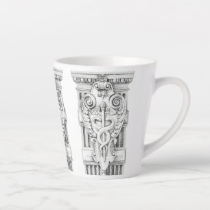 CADUCEUS Tapered Latte Mug