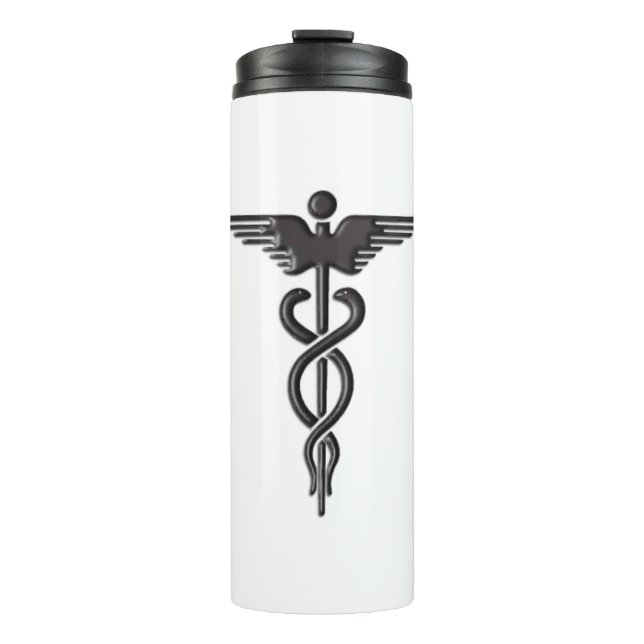 Caduceus Thermal Tumbler (Front)