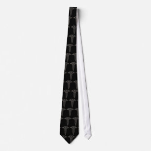 Caduceus Tie