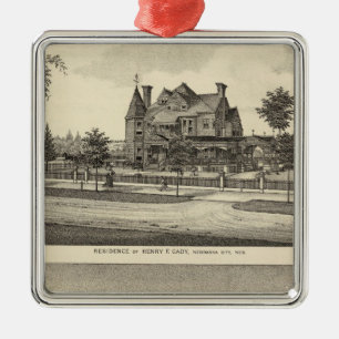 Cady and Kilpatrick, Nebraska Metal Tree Decoration