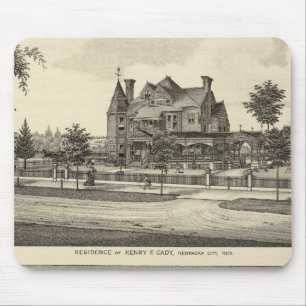 Cady and Kilpatrick, Nebraska Mouse Mat