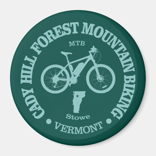Cady Hill Forest (MTB) Magnet (Front)