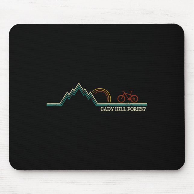 Cady Hill Mountain Biking Vermont Stowe  Mouse Mat (Front)