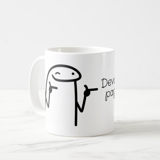 caeca flork  coffee mug (Front Left)