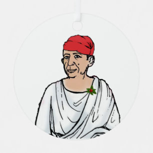 Caecilius  metal tree decoration