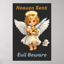 Cael and Halo Heaven Sent Evil Beware