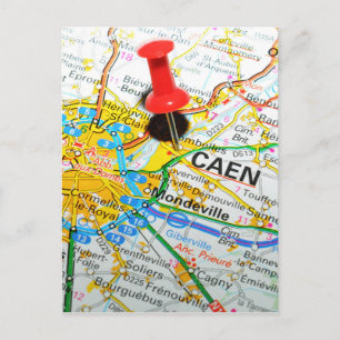 Caen, France Postcard