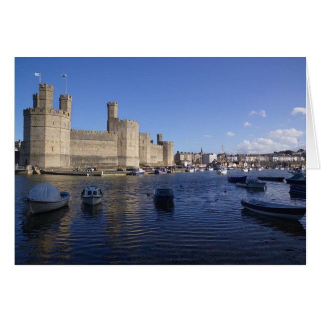 Caernarfon Castle, Gwynedd, Wales 2 (Front Horizontal)