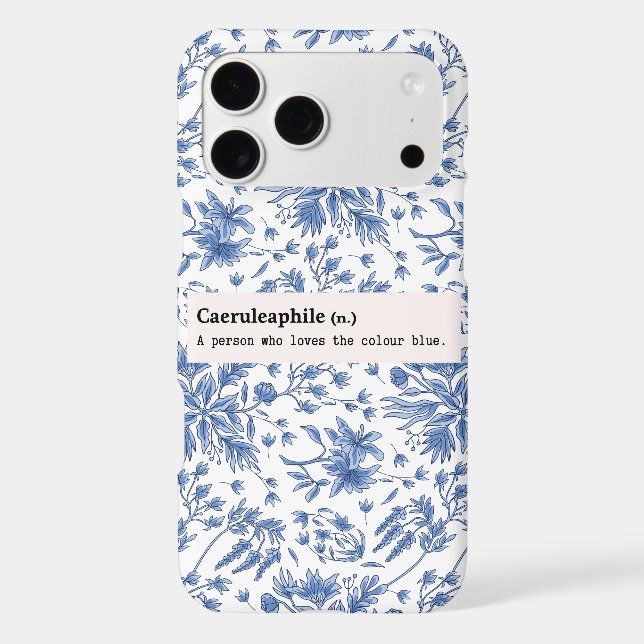 CAERULEAPHILE BLUE FLOWER NATURE (Back)