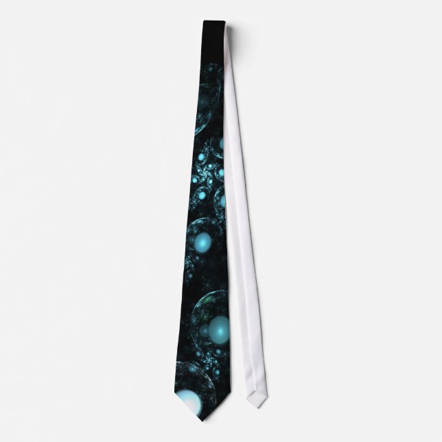 Caeruleus Clast  Fractal Tie (Front)