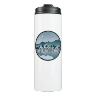Caesar Creek Lake Ohio Reflection Thermal Tumbler