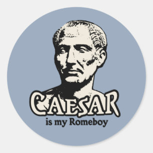 Caesar Romeboy Classic Round Sticker