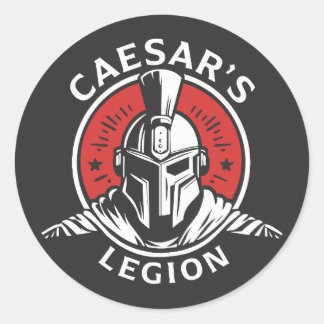 Caesars Legion New Vegas Fallout Classic Round Sticker