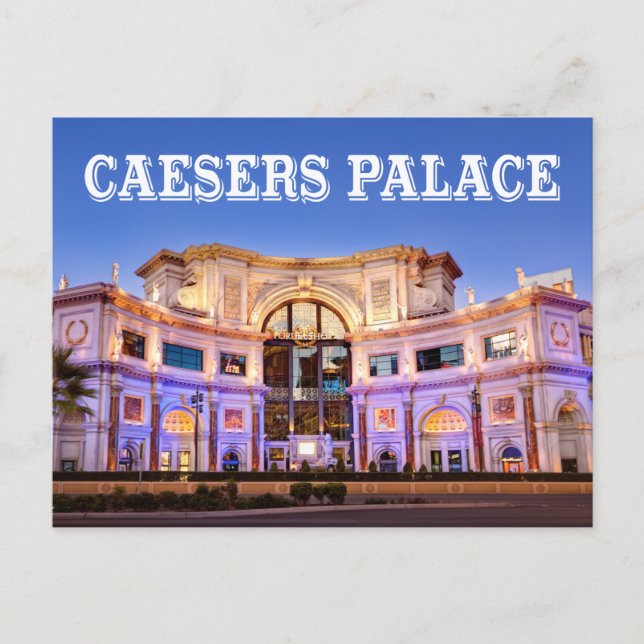 Caesars Palace Casino Las Vegas, Nevada USA Postcard (Front)