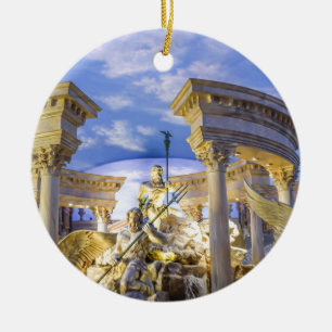 Caesars Palace Las Vegas Statue Hotel Casino Ceramic Tree Decoration