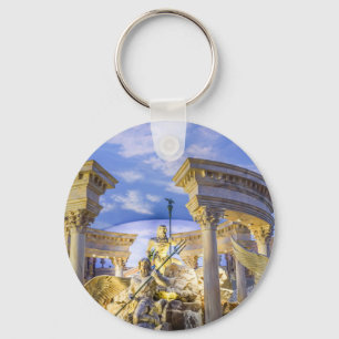 Caesars Palace Las Vegas Statue Hotel Casino Key Ring