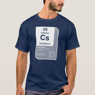 Caesium (Cs) T-Shirt