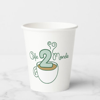 Cafe 2 Monde Coffee Cup
