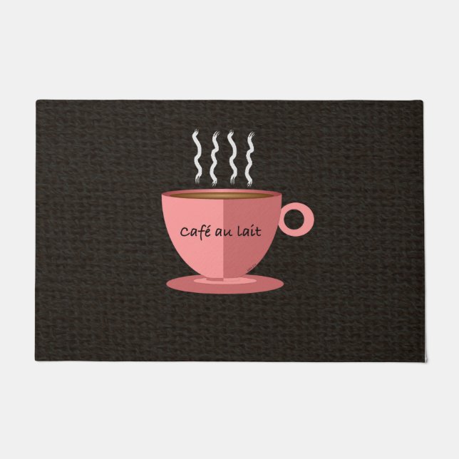 Cafe au Lait Large Doormat (Front)