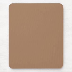 Café au lait (solid color)  mouse mat