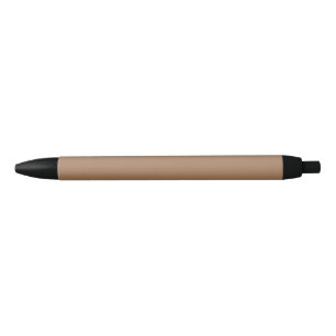 Café au lait (solid colour) black ink pen