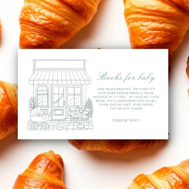 Cafe Bebe Books for baby Enclosure Card (Creator Uploaded)