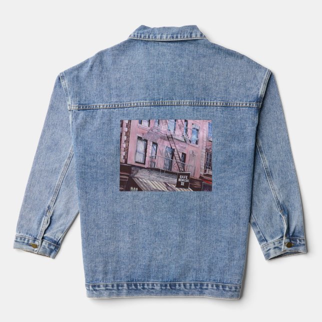 Cafe Borgia, SOHO Denim Jacket (Back)