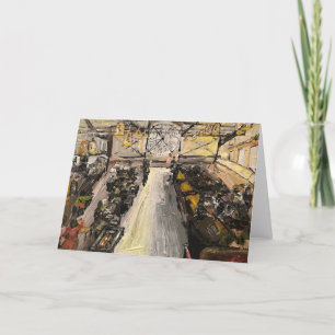 Cafe Campana at Muse D'Orsay Holiday Card