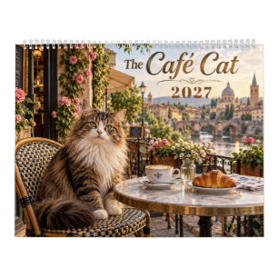 Café Cats European Coffeehouse Calendar