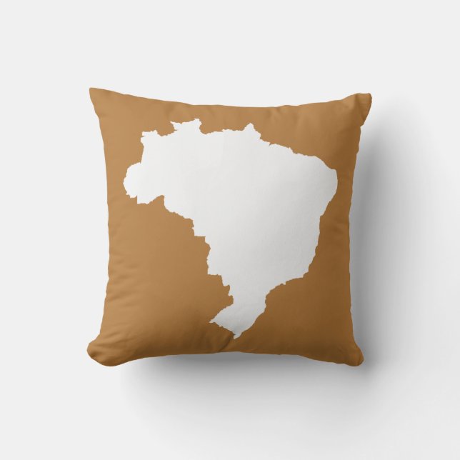 Café Com Leite Festive Brazil Cushion (Front)