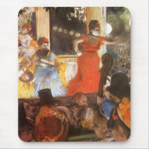 Cafe Concert at Les Ambassadeurs by Edgar Degas Mouse Mat