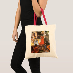 Cafe Concert at Les Ambassadeurs by Edgar Degas Tote Bag
