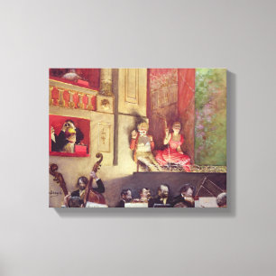 Cafe Concert Canvas Print