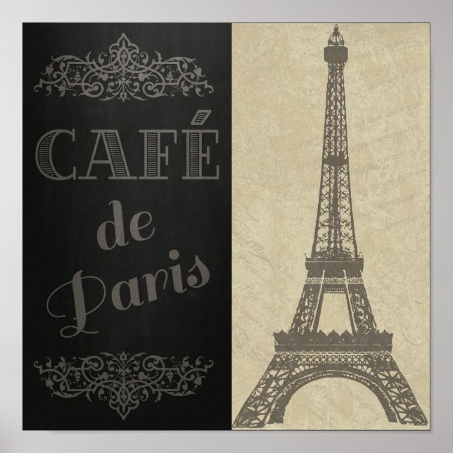 Cafe de Paris Poster (Front)