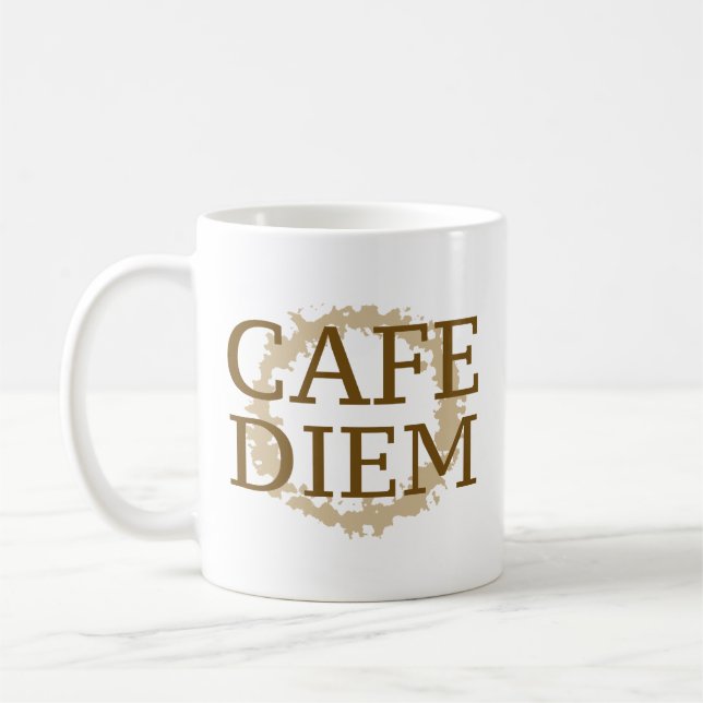 Cafe Diem Coffee Mug (Left)