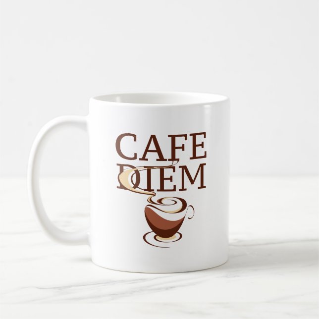 Cafe Diem Coffee Mug (Left)