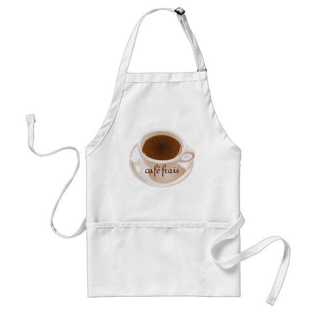 Café frais standard apron (Front)