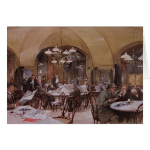 Cafe Griensteidl, Vienna, 1890