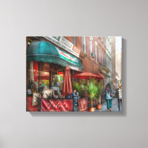 Cafe - Hoboken, NJ - Vito's Italian Deli Canvas Print