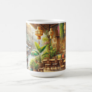 Cafe in Bangkok Thailand Coffee Mug